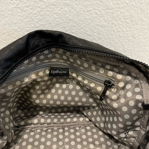 Kipling Vintage Black Satchel + Crossbody Bag - Picture 9 of 11